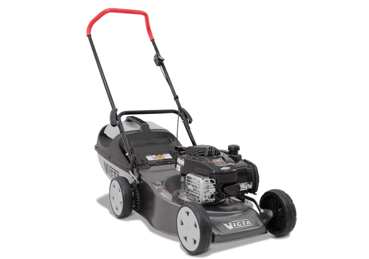 Victa 18" Corvette 100 Steel Base, Cut & Catch Push Mower