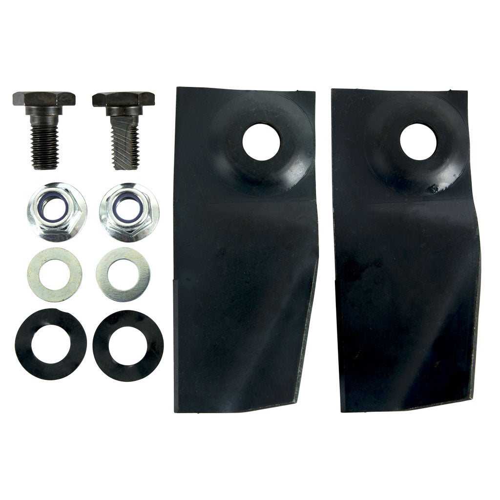 BNC8126 BUSHRANGER / MTD / YARDMAN /  STIHL / VIKING BLADE & BOLT  SET
