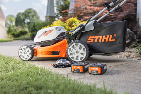 RMA 353 V Self Propelled Battery Lawn Mower AP-System Skin Only
